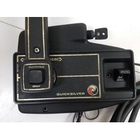Mercury Quicksilver Side Mount Control Box W/  Key & 15' Harness W/ 8 Prong Plug