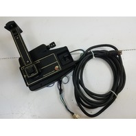 Mercury Quicksilver Side Mount Control Box W/  Key & 15' Harness W/ 8 Prong Plug
