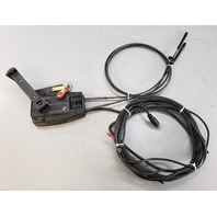 Mercury Quicksilver Control Box Side Mount W/  15' Harness & 9' Cables & Key