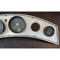 Cheetah Outboard Marine Dash Panel W/ Volts, MPH, RPM, & Oil Gauges 23" x 5-1/4"