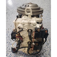1983-1984 Johnson Evinrude 393284 FULLY DRESSED Powerhead 50 HP 2 cylinder 2 str
