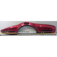 Outboard Marine Metallic Red Fiberglass Boat Trailer Fender NEW TAKE OFF