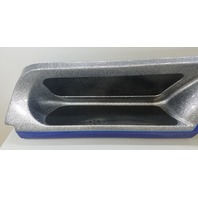 Outboard Marine Metallic Silver Blue Fiberglass Boat Trailer Fender NEW TAKE OFF