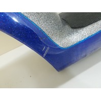 Outboard Marine Metallic Silver Blue Fiberglass Boat Trailer Fender NEW TAKE OFF