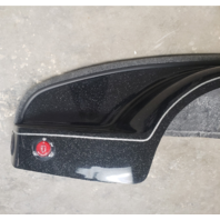 Outboard Marine Black Fiberglass & Carpet Boat Trailer Fender NEW TAKE OFF