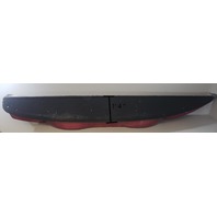 Outboard Marine Red Black Fiberglass W/ Carpet Boat Trailer Fender NEW TAKE OFF