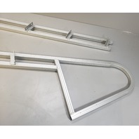 NOS! Starr Industries 4 Step Pontoon Ladder 16" Wide x 46" Length 64.5" 17 LBS