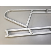 NOS! Starr Industries 4 Step Pontoon Ladder 16" Wide x 46" Length 64.5" 17 LBS