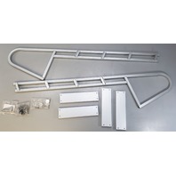 NOS! Starr Industries 4 Step Pontoon Ladder 16" Wide x 46" Length 64.5" 17 LBS