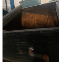 Steel Outboard Marine Motor Test Tank 4' 1" L x 5' 1" W x 3' 8-1/2" H
