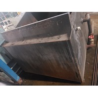 Steel Outboard Marine Motor Test Tank 4' 1" L x 5' 1" W x 3' 8-1/2" H