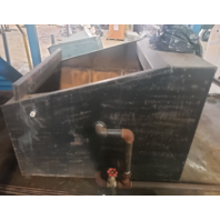 Steel Outboard Marine Motor Test Tank 4' 1" L x 5' 1" W x 3' 8-1/2" H