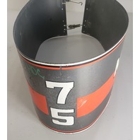 Mariner 75 HP Wrap Around Shroud Engine Cover 7-1/2"