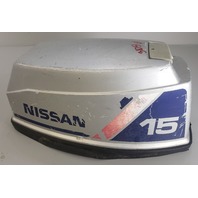 378N675002 37867-5000M Nissan 1990's Top Cowl Hood Cowling Assembly 15 HP 2 cyl