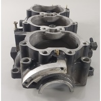 827953T7 Mercury 1997-14 Front 1/2 Powerhead 30 JET 40 50 HP 3 CYL FOR PARTS!