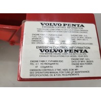 LIKE NEW 3884974 21841176 Volvo Penta Steering Pump & Bracket V8-350-CE-D