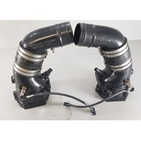 LIKE NEW 21841124 3883724 Volvo Penta Exhaust Riser Set V8-350-CE-D 13 Hours