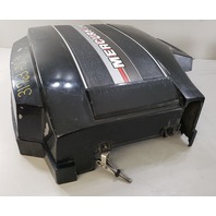 7620A27 7619A6 Mercury 1988 Cowling Cover Set 150 HP Black Max XR4 V6