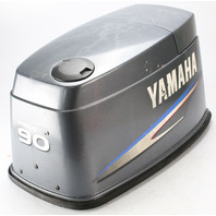 6H1-42610-80-4D Yamaha 2002 & UP Hood Cowling Engine Cover 90 HP 3 Cyl 2 Stroke