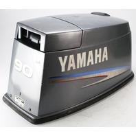 6H1-42610-80-4D Yamaha 2002 & UP Hood Cowling Engine Cover 90 HP 3 Cyl 2 Stroke
