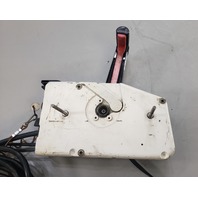 OMC Johnson Evinrude Side Mount Control Remote Box W/ Trim Switch Key & Harness