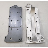 6H3-41113-02-9M 6H3-41111-01-9M Yamaha 2001 Inner & Outer Exhaust Cover 60 70 HP