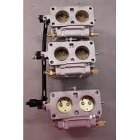 7563A13 7563A14 7563A15 WH-38 Mercury 1986-1989 Carb Set 135 150 HP V6 REBUILT