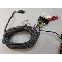 688-8258A-20-00 Yamaha 703 Control Box Main Harness & Keyswitch 10 PIN