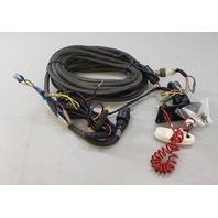 688-8258A-20-00 Yamaha 703 Control Box Main Harness & Keyswitch 10 PIN