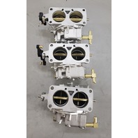 WMV-5 828272A13 828272A14 Mercury 1996-97 Carburetor Set 135 150 175+ HP REBUILT