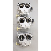 WMV-5 828272A13 828272A14 Mercury 1996-97 Carburetor Set 135 150 175+ HP REBUILT