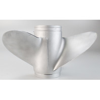 386908 Johnson Evinrude 1975-2005 Aluminum RH 11-1/2 x 19 Propeller 40-75 HP