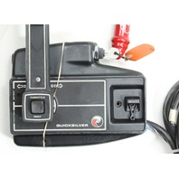 Mercury Quicksilver Side Mount Control Box W/ 15" Harness, Trim Switch, & Key