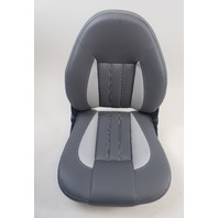 Hewes Craft Gray/Light Gray Boat Seat 19" Base 24-1/2" Height NEW OLD STOCK!