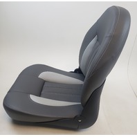 Hewes Craft Gray/Light Gray Boat Seat 19" Base 24-1/2" Height NEW OLD STOCK!