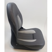 Hewes Craft Gray/Light Gray Boat Seat 19" Base 24-1/2" Height NEW OLD STOCK!