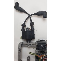 C# 6E9-70 F8T13771 Yamaha CDI Unit, Bracket, Coil & Rectifier OEM