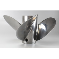 825948A47 Mercury Trophy Plus RH 13-3/4 X 28 Propeller 40-300 HP NEW TAKE OFF!