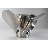 Hydromotive Quad IV 4 Blade Stainless Steel RH 15 X 21 Propeller NEW TAKE OFF!