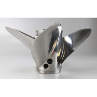 Hydromotive Quad IV 4 Blade Stainless Steel RH 15 X 21 Propeller NEW TAKE OFF!