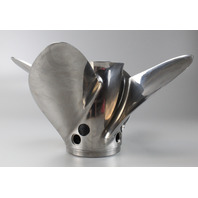 Hydromotive Quad IV 4 Blade Stainless Steel RH 15 X 21 Propeller NEW TAKE OFF!