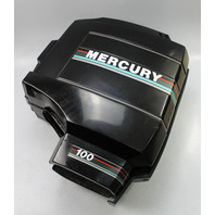 Mercury Clamshell Hood Cowl Cowling Cover Set 100 HP GOOD FRESHWATER CONDITION