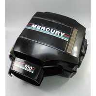 Mercury Clamshell Hood Cowl Cowling Cover Set 100 HP GOOD FRESHWATER CONDITION