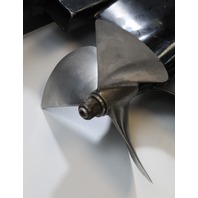 1970's Mercury 15" Speedmaster Racing Lower Unit & Propeller Inline 4 6 AS IS!