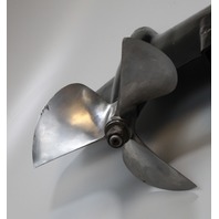 1970's Mercury 15" Speedmaster Racing Lower Unit & Propeller Inline 4 6 AS IS!