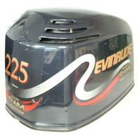 285256 Evinrude Johnson 1999 FICHT Top Cowling Engine Cover Hood 200 225 HP V6