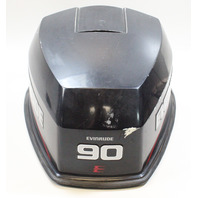 Johnson Evinrude Late 80's-Early 90's Top Cowling Engine Cover Hood 90 HP V4