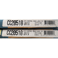CC20518 Teleflex 479 Throttle & Control Cable Set of 2 18' NEW OLD STOCK