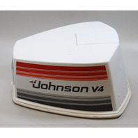 1980's Johnson Evinrude Top Cowl Engine Cover Hood V4 NEW OLD STOCK!