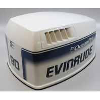 284645 Johnson Evinrude 1995-98 Cowling Hood Engine Cover 90 115 HP NEW TAKE OFF